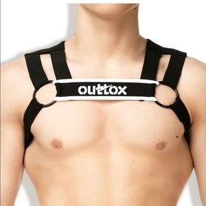 Outtox Black harness -HR140-90-S/M